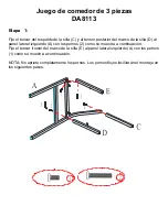 Preview for 20 page of Dorel Living 0-65857-18831-8 Instruction Booklet