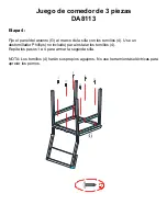 Preview for 23 page of Dorel Living 0-65857-18831-8 Instruction Booklet