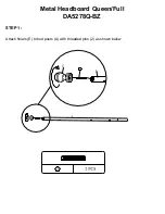 Preview for 5 page of Dorel Living 0-65857-18846-2 Assembly Instructions Manual