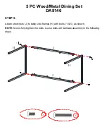 Preview for 9 page of Dorel Living 0-65857-18854-7 Instruction Booklet