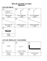 Preview for 19 page of Dorel Living 0-65857-18899-8 Instruction Manual