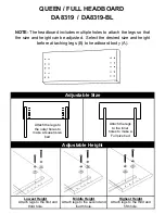 Preview for 5 page of Dorel Living 0-65857-19423-4 Manual