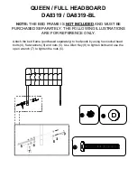 Preview for 7 page of Dorel Living 0-65857-19423-4 Manual