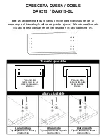 Preview for 13 page of Dorel Living 0-65857-19423-4 Manual