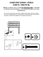 Preview for 15 page of Dorel Living 0-65857-19423-4 Manual