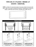 Preview for 21 page of Dorel Living 0-65857-19423-4 Manual