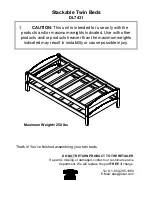 Preview for 10 page of Dorel Living 0-65857-19739-6 Manual