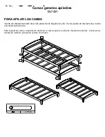 Preview for 19 page of Dorel Living 0-65857-19739-6 Manual