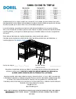 Preview for 22 page of Dorel Living 0-65857-20177-2 Manual