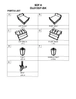 Предварительный просмотр 3 страницы Dorel Living 0-65857-20217-5 Assembly Instructions Manual