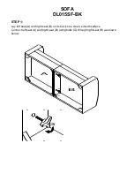 Предварительный просмотр 4 страницы Dorel Living 0-65857-20217-5 Assembly Instructions Manual