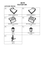 Предварительный просмотр 11 страницы Dorel Living 0-65857-20217-5 Assembly Instructions Manual