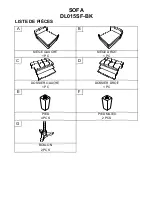 Предварительный просмотр 19 страницы Dorel Living 0-65857-20217-5 Assembly Instructions Manual