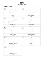 Preview for 3 page of Dorel Living DA003-SF Assembly Instructions Manual