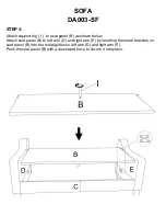 Preview for 6 page of Dorel Living DA003-SF Assembly Instructions Manual