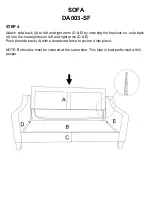 Preview for 7 page of Dorel Living DA003-SF Assembly Instructions Manual