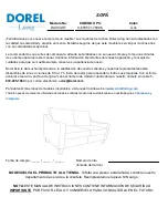 Preview for 12 page of Dorel Living DA003-SF Assembly Instructions Manual