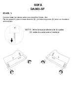 Preview for 15 page of Dorel Living DA003-SF Assembly Instructions Manual