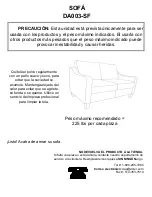 Preview for 21 page of Dorel Living DA003-SF Assembly Instructions Manual