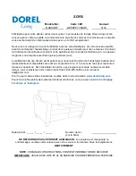 Preview for 23 page of Dorel Living DA003-SF Assembly Instructions Manual