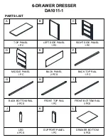 Preview for 4 page of Dorel Living DA1011-1 Instruction Booklet