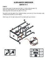 Preview for 8 page of Dorel Living DA1011-1 Instruction Booklet