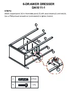 Preview for 9 page of Dorel Living DA1011-1 Instruction Booklet