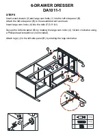 Preview for 10 page of Dorel Living DA1011-1 Instruction Booklet