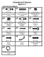 Preview for 22 page of Dorel Living DA1011-1 Instruction Booklet