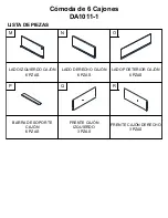 Preview for 24 page of Dorel Living DA1011-1 Instruction Booklet