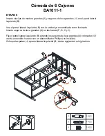 Preview for 29 page of Dorel Living DA1011-1 Instruction Booklet