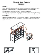 Preview for 31 page of Dorel Living DA1011-1 Instruction Booklet