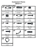 Preview for 41 page of Dorel Living DA1011-1 Instruction Booklet