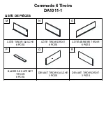 Preview for 43 page of Dorel Living DA1011-1 Instruction Booklet