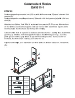 Preview for 52 page of Dorel Living DA1011-1 Instruction Booklet