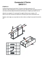 Preview for 53 page of Dorel Living DA1011-1 Instruction Booklet