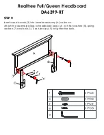 Preview for 6 page of Dorel Living DA6399-RT Manual