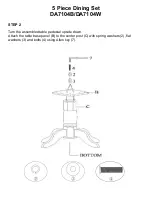 Preview for 6 page of Dorel Living DA7104B Manual