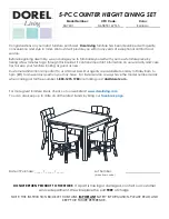 Dorel Living DA7241 Instruction Booklet preview