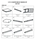 Preview for 4 page of Dorel Living DA7241 Instruction Booklet