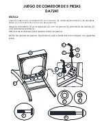 Preview for 14 page of Dorel Living DA7241 Instruction Booklet