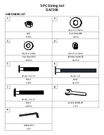 Preview for 3 page of Dorel Living DA7358 Instruction Booklet