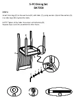 Preview for 6 page of Dorel Living DA7358 Instruction Booklet