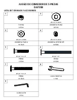 Preview for 12 page of Dorel Living DA7358 Instruction Booklet