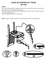 Preview for 14 page of Dorel Living DA7358 Instruction Booklet