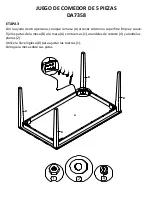 Preview for 16 page of Dorel Living DA7358 Instruction Booklet