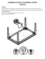 Preview for 25 page of Dorel Living DA7358 Instruction Booklet