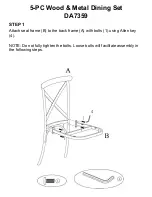 Preview for 5 page of Dorel Living DA7359 Instruction Booklet