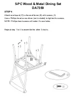 Preview for 8 page of Dorel Living DA7359 Instruction Booklet