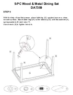 Preview for 9 page of Dorel Living DA7359 Instruction Booklet